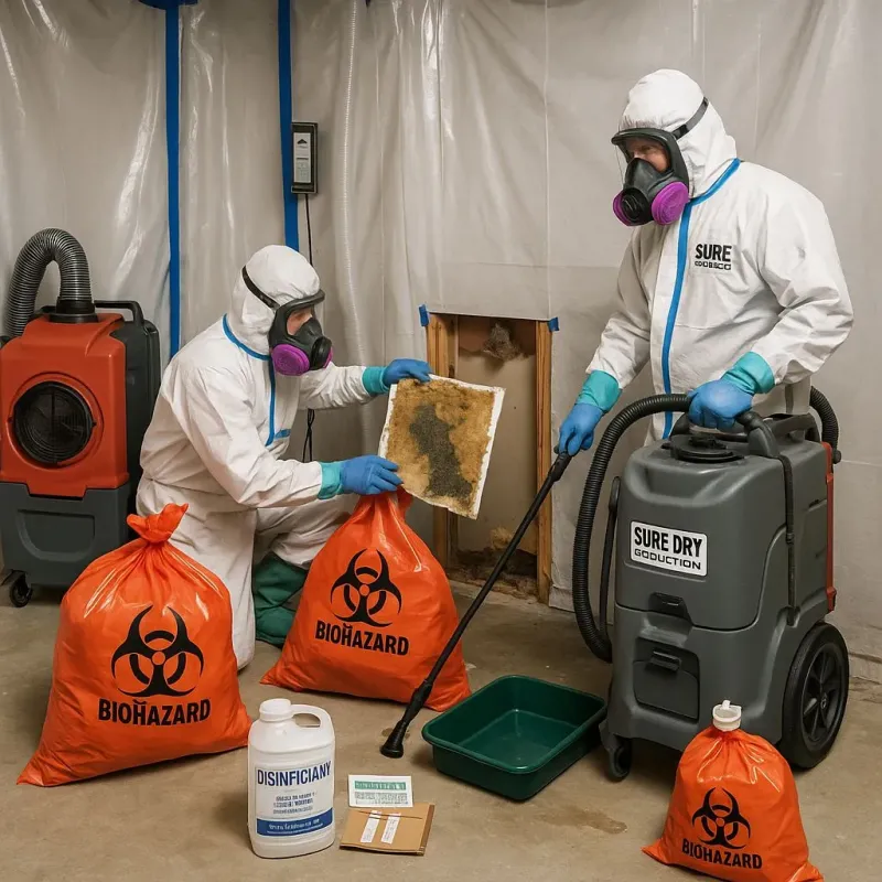 Contaminated Water Handling Protocols process in Gallatin County, IL
