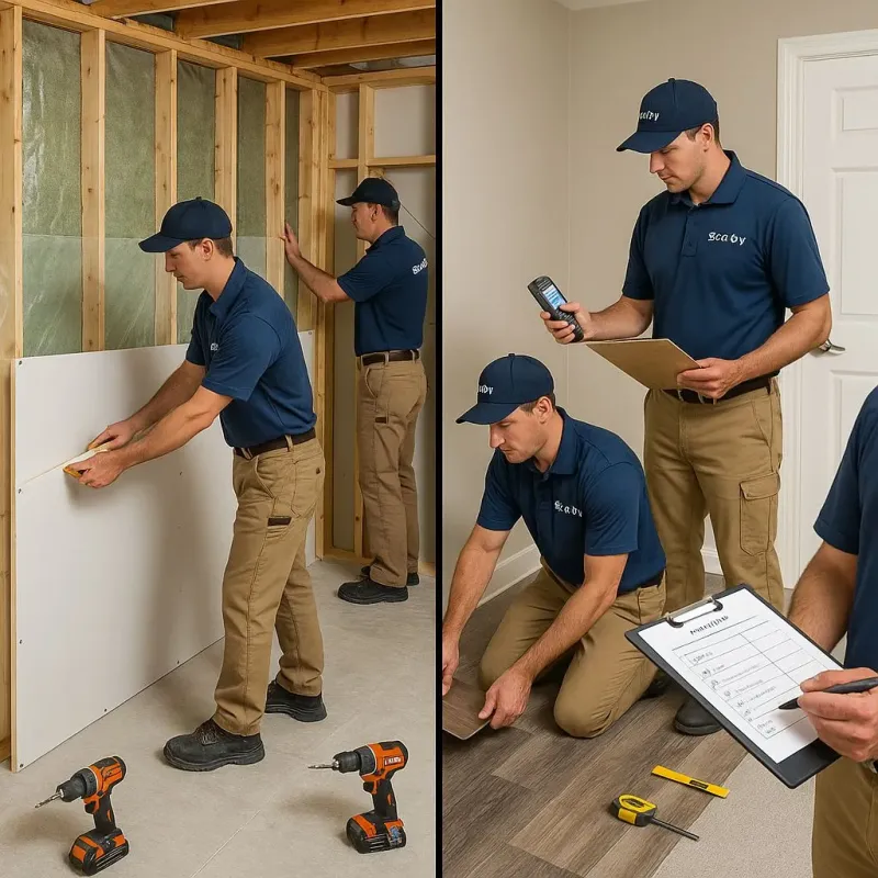 Repairs and Reconstruction process in Gallatin County, IL